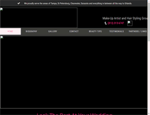 Tablet Screenshot of lilisweddings.com